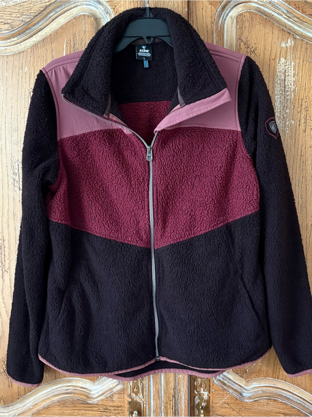 KÜHL Women's Prism Full-Zip
Sherpa Fleece Jacket - Kalamata - Size L